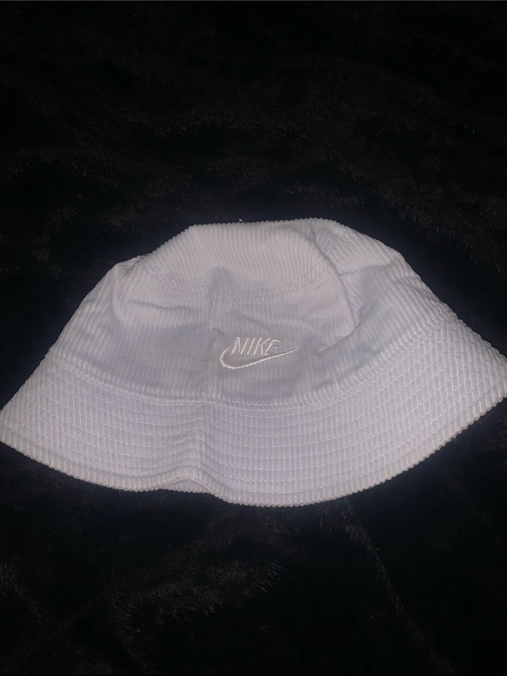 Nike Light Blue Embroidered Swoosh Bucket Hat